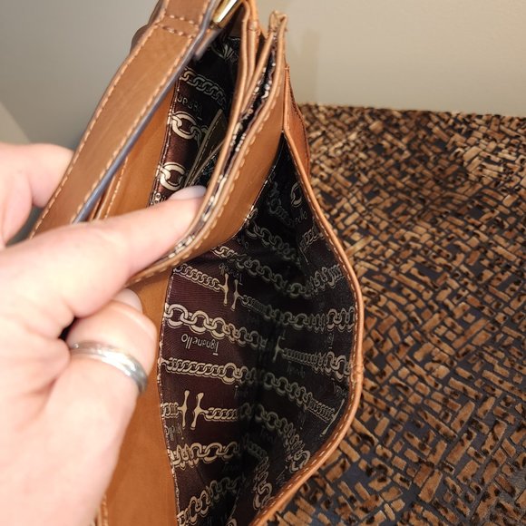 TIGNANELLO VINTAGE LEATHER CROSSBODY- LAREDO - Picture 8 of 11